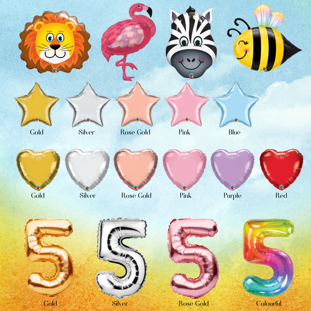 Animal Theme Helium Package