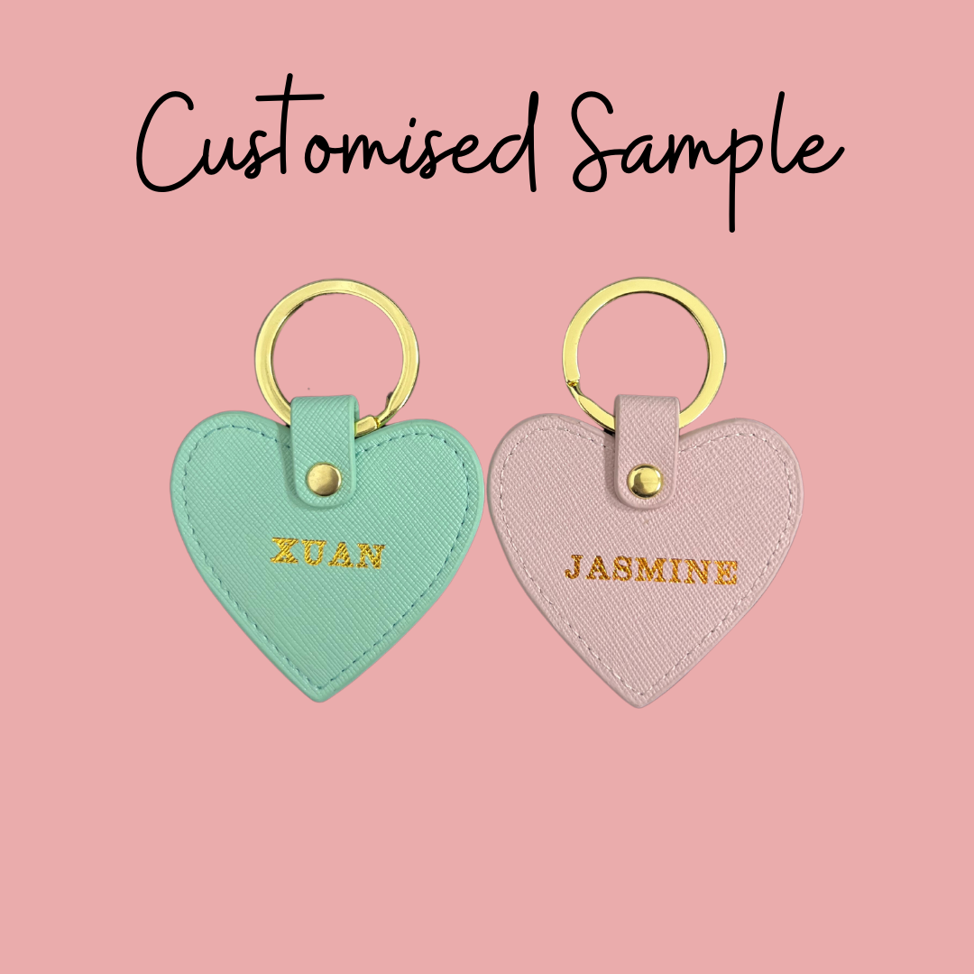Heart Keychain | Customisation available