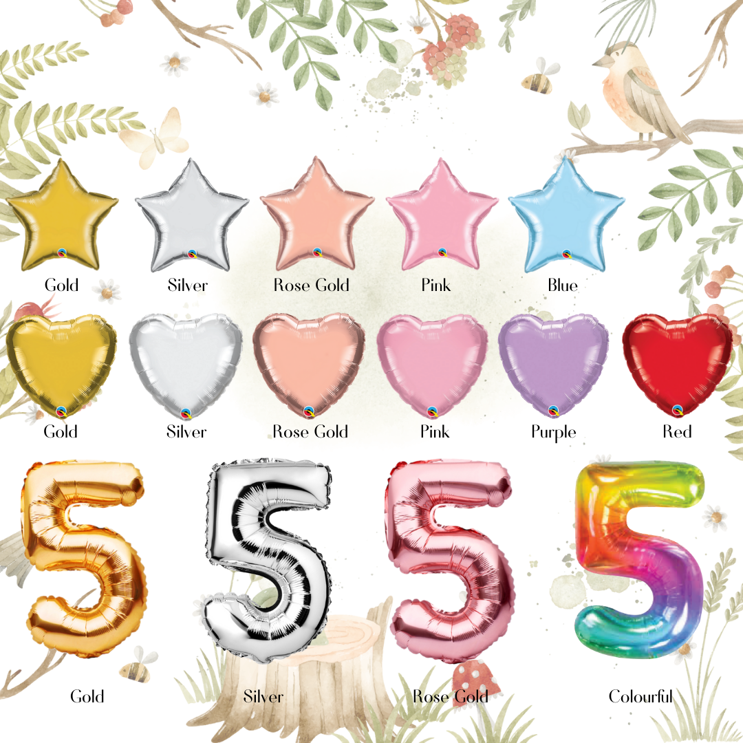 Woodlands Bunny Themed Balloon