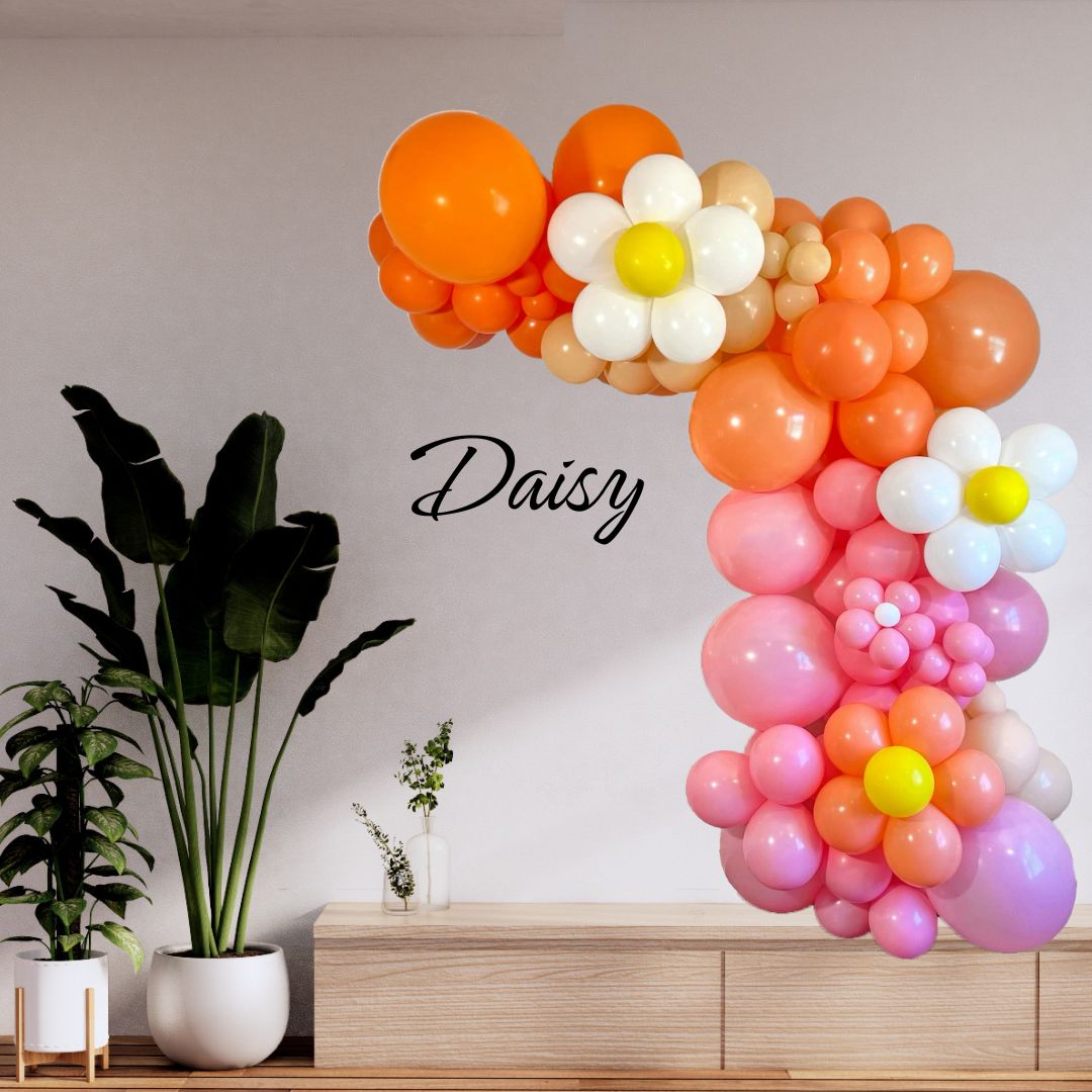 Daisy theme garland