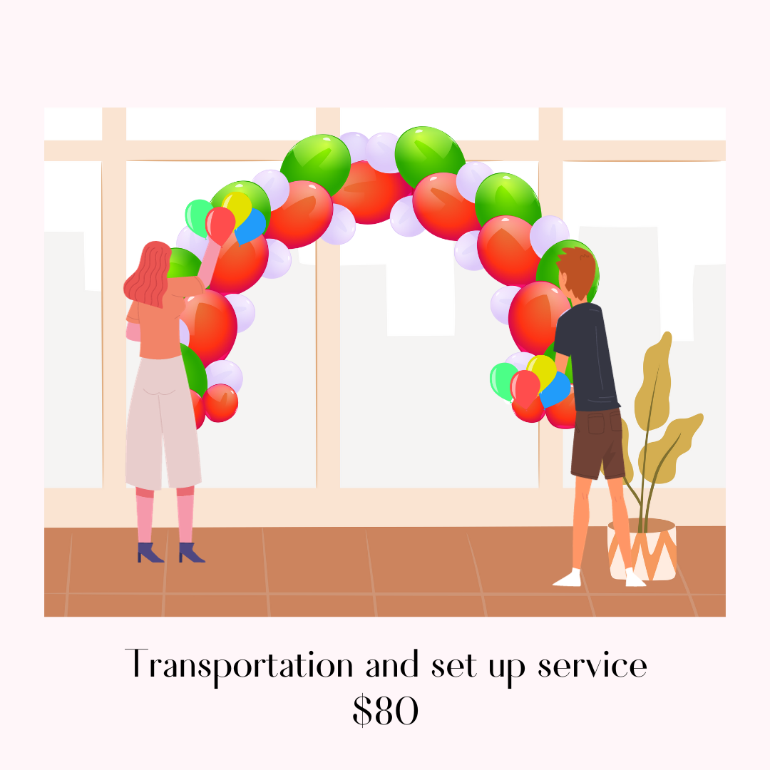Transportation and set up service