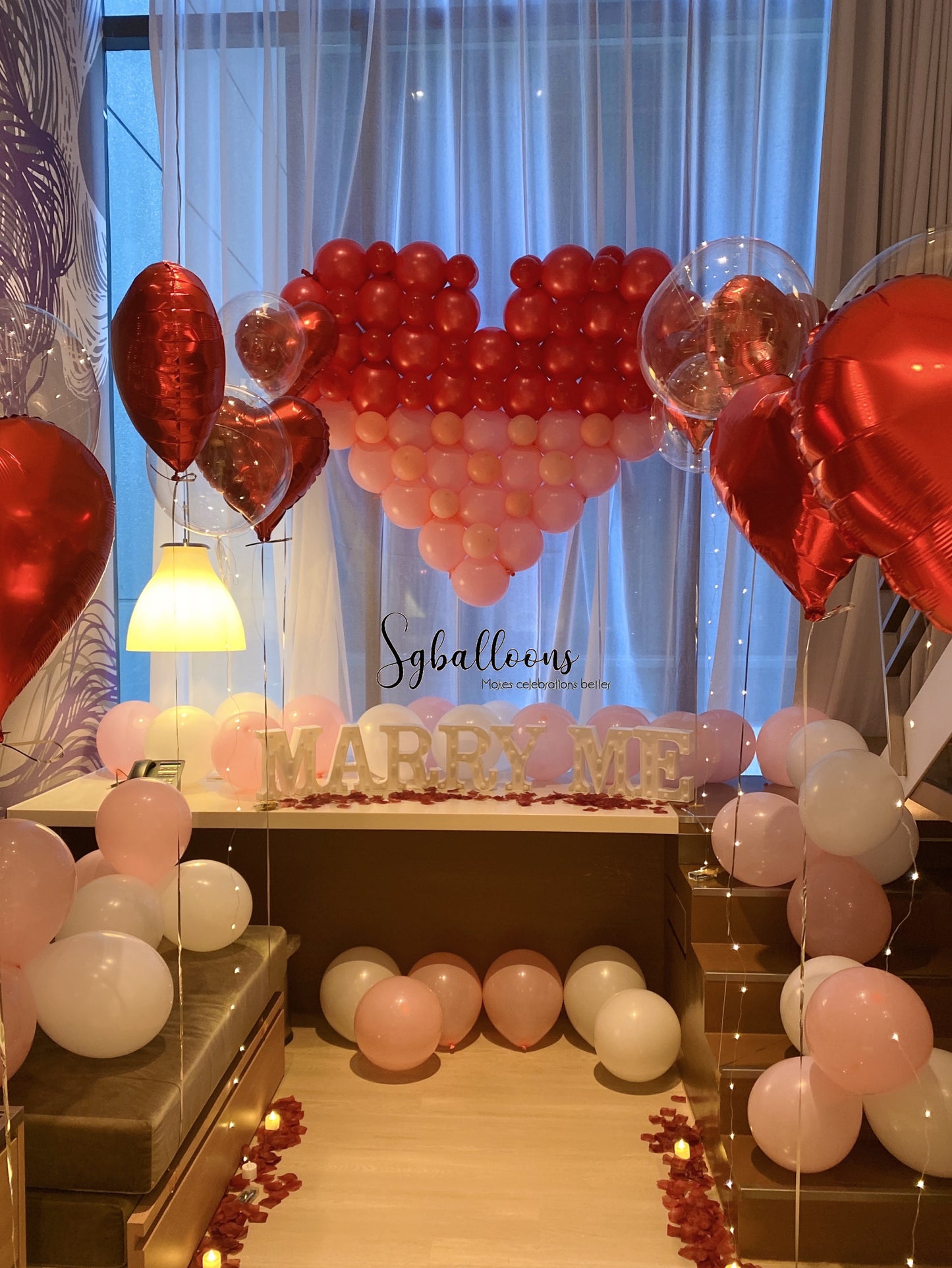 Deluxe proposal set up