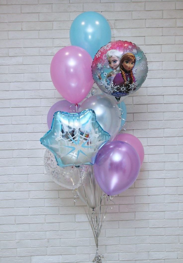 Frozen Themed Helium Bouquet