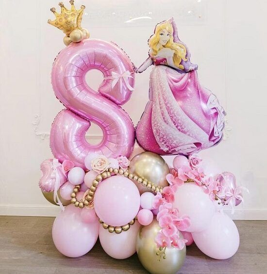 Princess themed sculpture