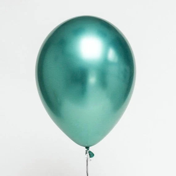 Ocean theme chrome helium balloons