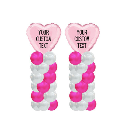 [Pre-order 3 days in advance] Pink heart column