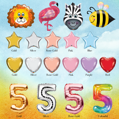 Animal Theme Helium Package