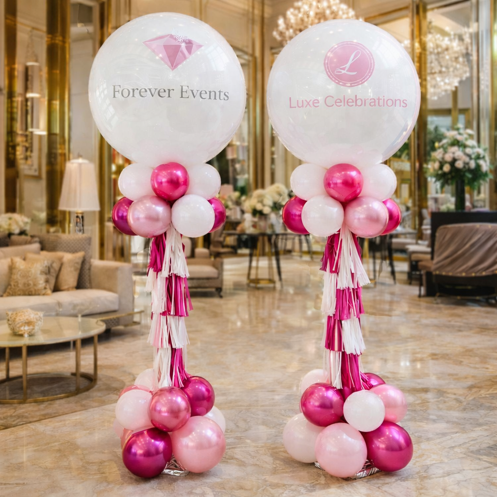 💛 36" Jumbo balloon tassel column + Delivery
