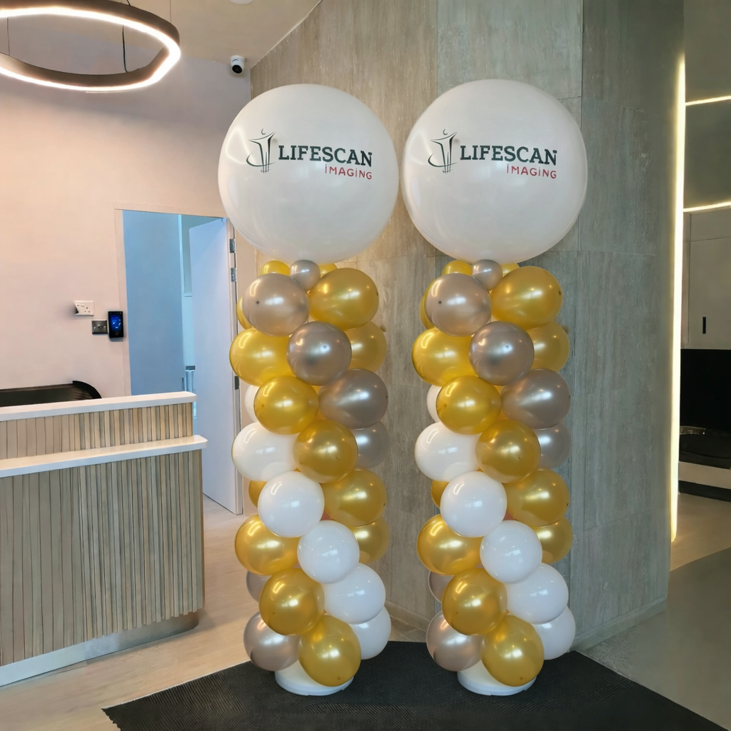 ❤️ 36" Jumbo balloon column + Delivery