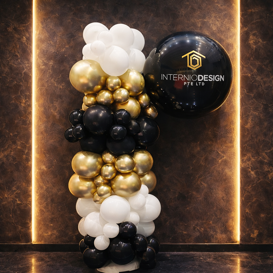 💛 36" Jumbo balloon garland column + Delivery