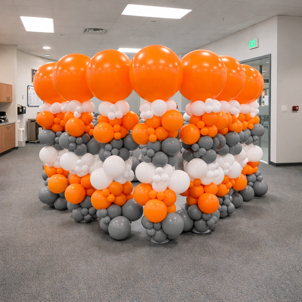 💛 36" Jumbo balloon column + Delivery
