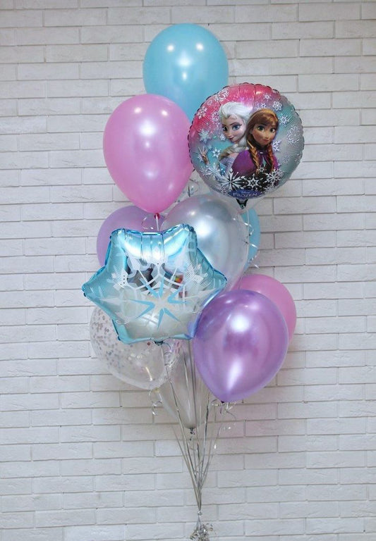 Frozen Themed Helium Bouquet