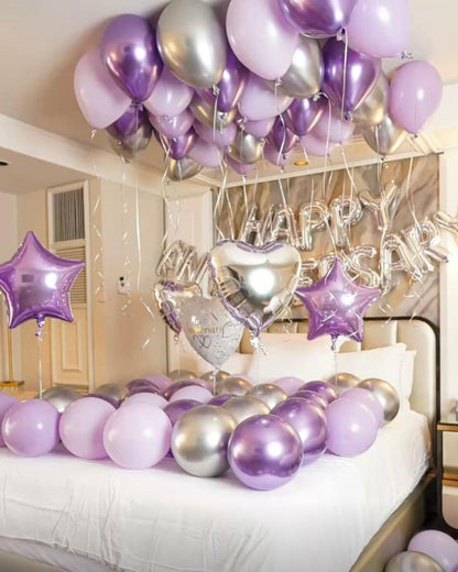 Surprise birthday set up