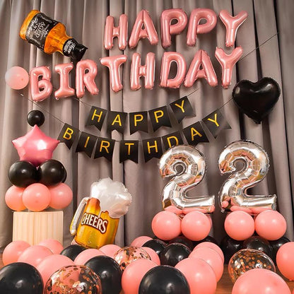 Surprise birthday set up
