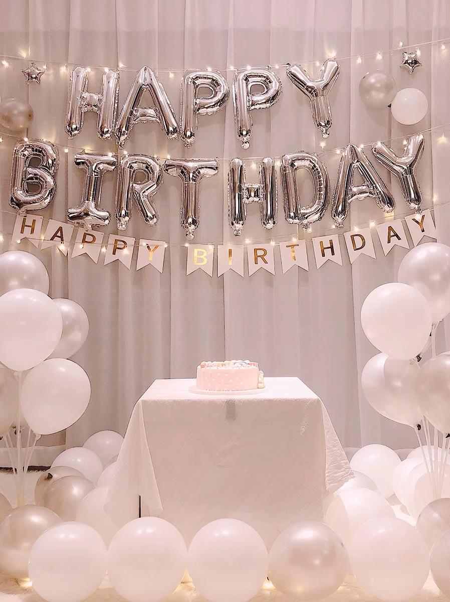 Surprise birthday set up