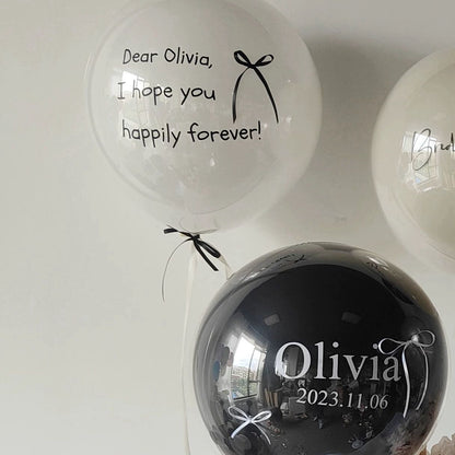❤️ 36" Customized Jumbo balloons + Delivery