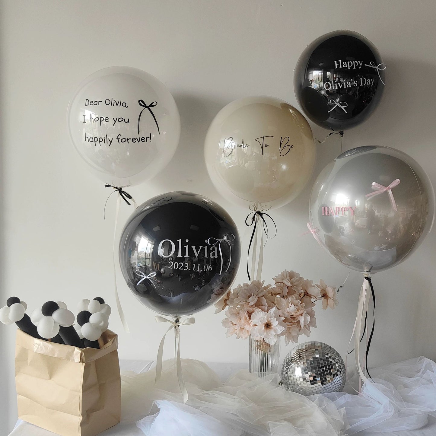 ❤️ 36" Customized Jumbo balloons + Delivery