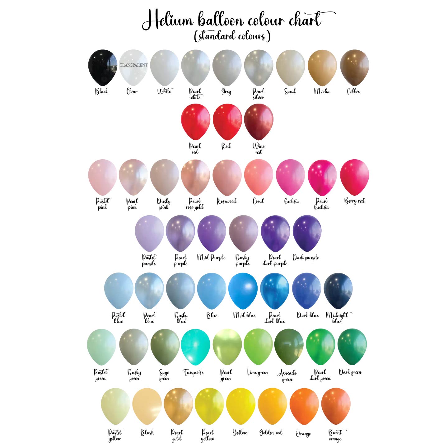 ❤️  24" Bubble balloons + Delivery